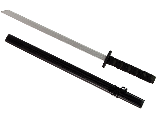 Holzschwert Schwarz Requisiten für den Ritter 73 cm