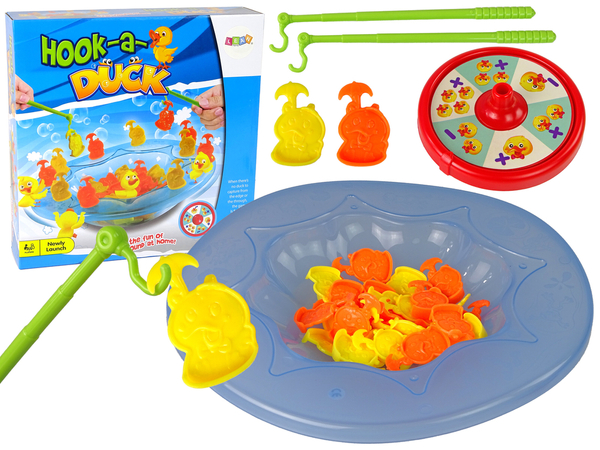 Hook a Duck Ente-Jagd Spiel Jagen Angeln Enten Geschicklichkeitsspiel für Kinder