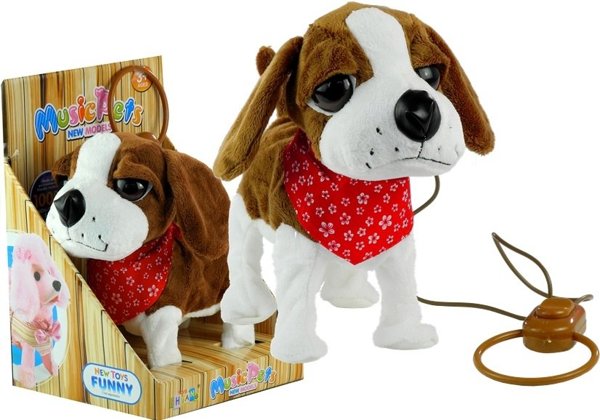 Hundeleine Spielzeug für Kinder 3+ Fernbedienung Hund interaktiver Hund 