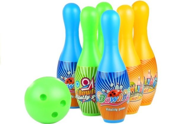 Kegel Bowling Für Kleine Kinder Kegel Bowlingset Spielzeug Für Kind Set ...