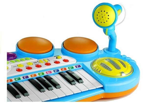 Piano Keyboard Klavier Kindergitarre NEU Schlagzeug Trommel Kinder Baby SET 