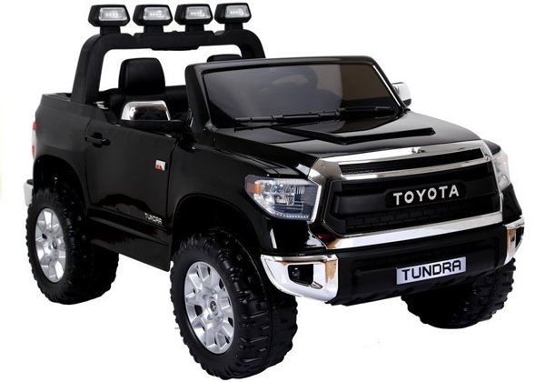 Kinderfahrzeug Toyota Tundra Schwarz Ledersitz EVA-Reifen Elektroauto