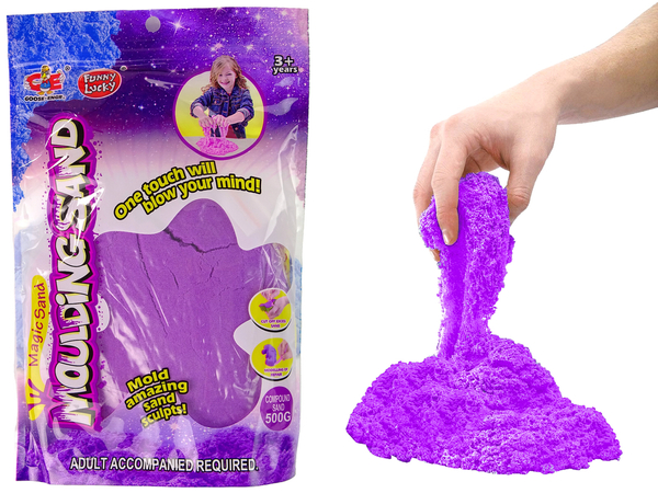 Kinetic Sand Farbe Lila  Packung mit 500g