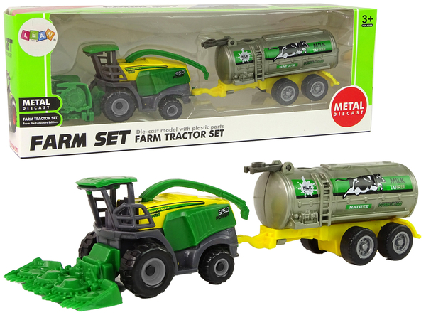 Kunststoff-Landwirtschaftsfahrzeug grün gelb