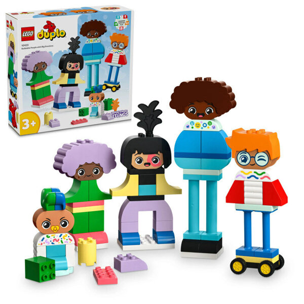 LEGO DUPLO TOWN Bausteine ​​Menschen mit Emotionen 71 Teile 10423