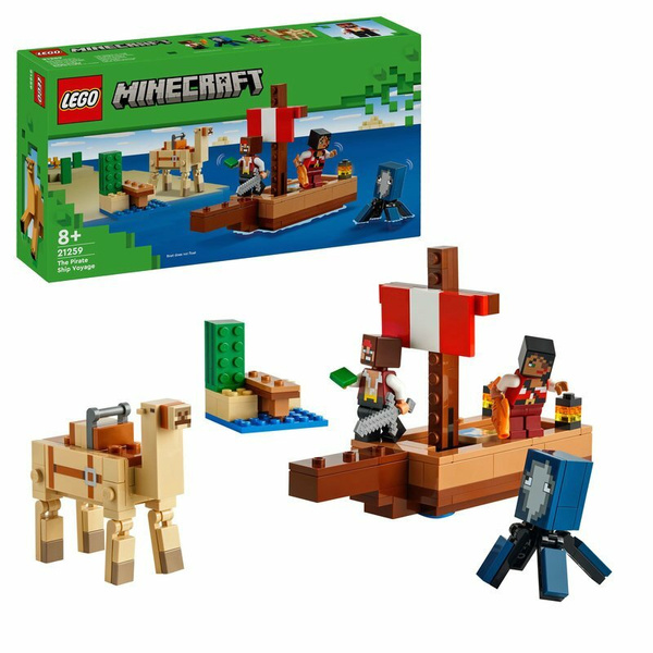 LEGO MINECRAFT Piratenschiff-Kreuzfahrt P4 21259