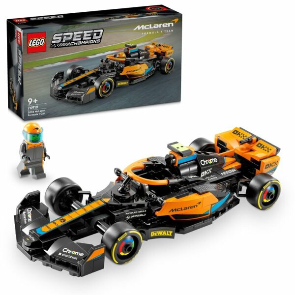 LEGO Steine ​​SPEED CHAMPIONS McLaren Formel 1 Rennwagen 2023 Version 76919