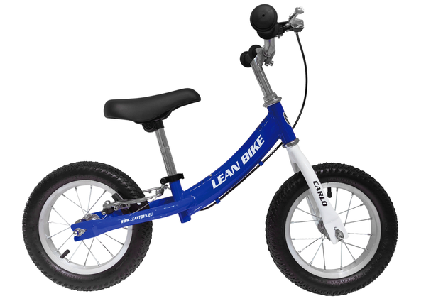 Laufrad CARLO Blau EVA-Reifen Laufrad Balance Bike Kinderlaufrad Rad Bremse