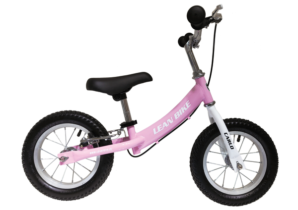 Laufrad CARLO Hellrosa EVA-Reifen Laufrad Balance Bike Kinderlaufrad Rad Bremse