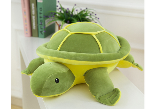 Maskottchen Plüsch Grüne Schildkröte 45 cm