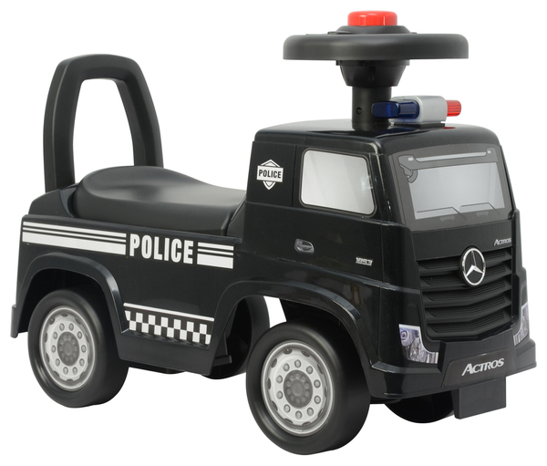 Mercedes Actros Police 3316A Aufsitzfahrzeug, Schwarz