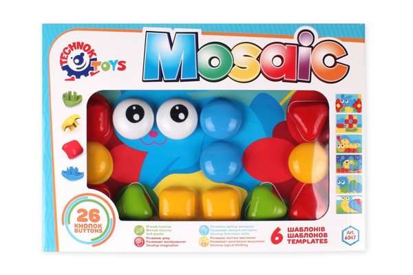 Mosaik-Puzzle-Blockmuster 6047