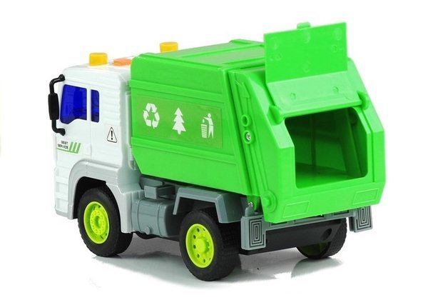 Müllwagen aus Kunststoff mit Sound Spielzeug