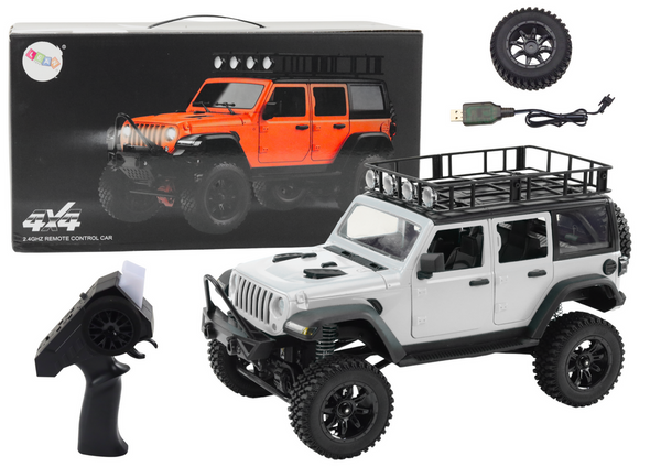 Off-Road Ferngesteuertes RC Auto 2,4G 4x4 Antrieb Grau