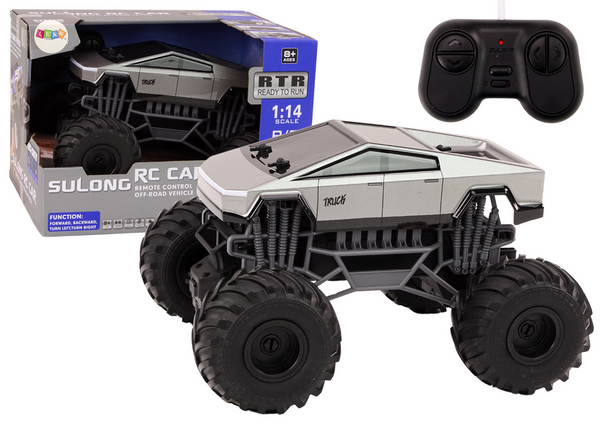 Off-Road ferngesteuertes RC-Auto 1:14 Truck Grau