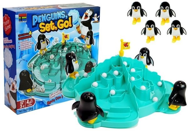 Pinguin-Fußball Kick the Ball Iceberg