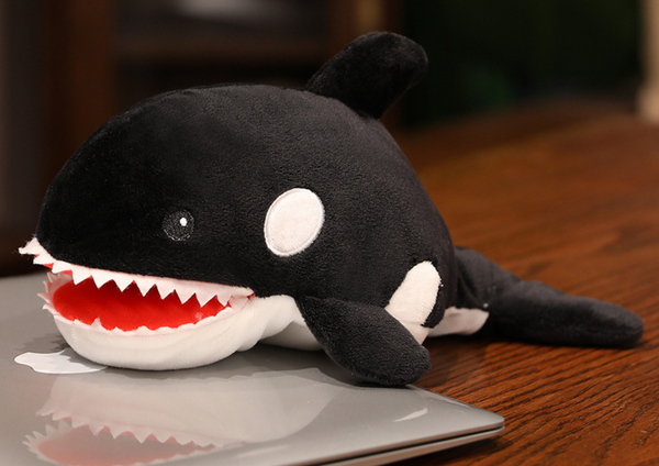 Plüsch-Maskottchen Orca Ozeanpuppe 30 cm