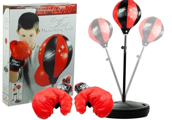 Punchingball Punching Ball Set Boxhandschuhen und Ständer 80 bis 110 cm