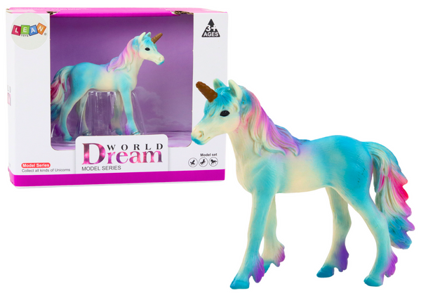 Sammelfigur Kleines blaues Einhorn 8 CM