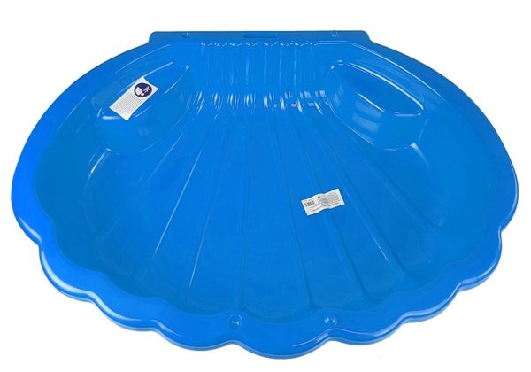 Sandkasten Schwimmbad Muschel Blau 2075