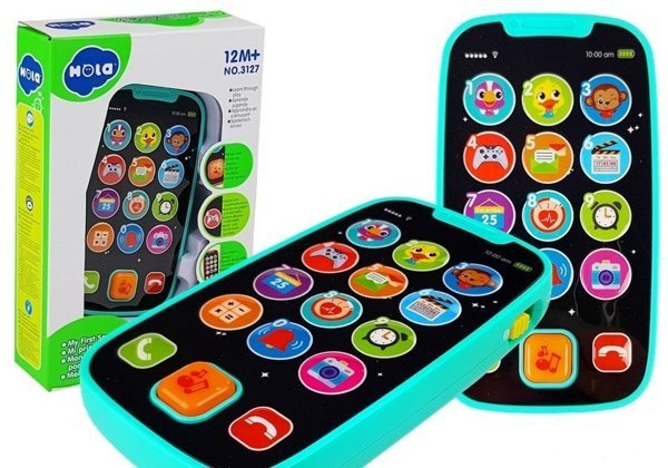 Smartphone für Baby interaktiv mit Touchscreen