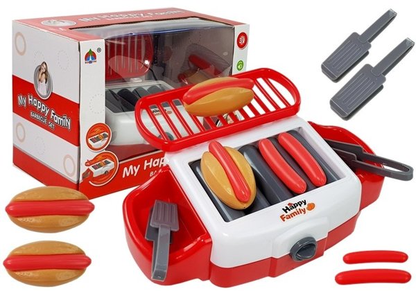 Spielzeug-Hot-Dog-Grill mit BBQ-Batteriebetrieb