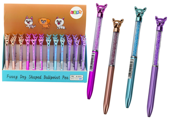 Stift mit einer Mine Dog Diamonds Blue, 0,7 mm Mix