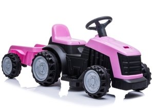 Traktor mit Anhänger TR1908T Rosa