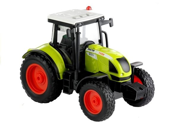 Traktor mit Rundballenpresse 37,5 cm verschiedene Sounds Fahrzeug Landwirtschaft