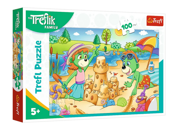 Treflik Familienpuzzle 100 Teile. Treflik-Tag Trefl 16470