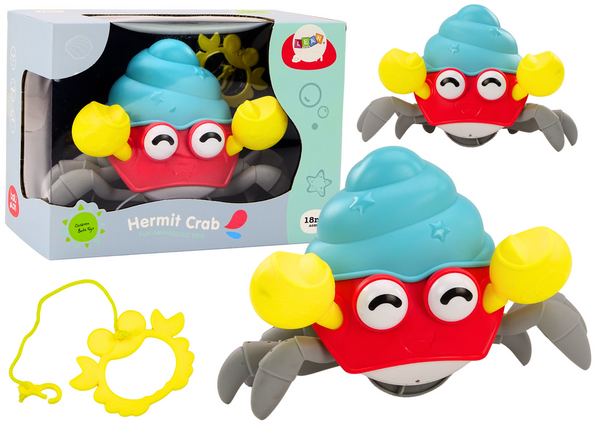 Walking Crab Clockwork Colorful Crab Crawling Interactive