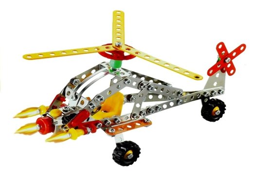 Hubschrauber zum Zusammenfügen 161 Elemente DIY Schrauben Werkzeuge Set