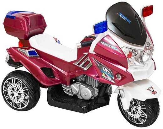 Motorrad Elektromotorrad für Kinder CH815 2x35W Dunkelrot