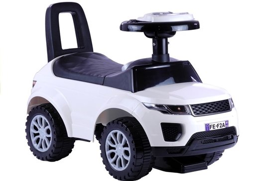 Rutschauto 613W Weiß Fahrzeug für Kinder Sound- und Lichteffekte Baby 
