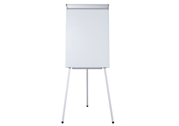 Magnetic Flipchart Board on a Tripod White 70x100cm