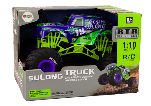 Off-Road Remote Controlled Car 2.4G RC 1:10 Ghost Purple