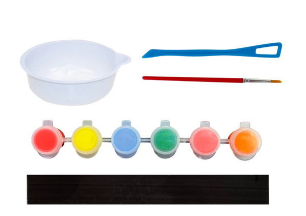 Kreatives DIY-Set mit Gipsmagneten und Einhörnern