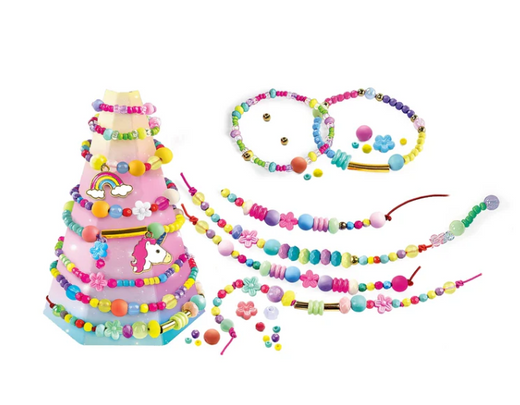 Crazy Chic Perlenarmband-Set mit Einhorn Clementoni 50882