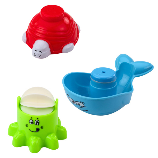 Interaktives Badespielzeug-Set Fountain Animals Cups