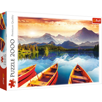 Puzzle - 2000 - Kryształowe jezioro - Trefl 27096