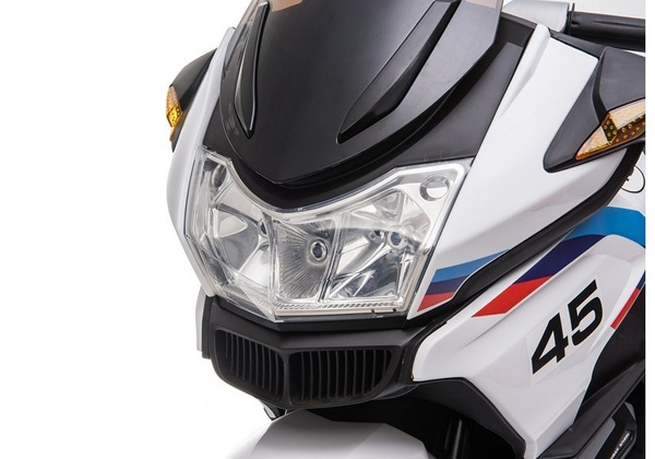 Electric Ride-On Motorbike XMX609 White