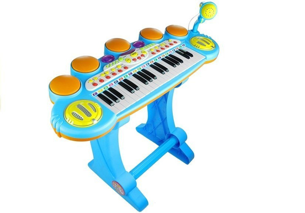 Organ Pianinko Keyboard Percussion Stool