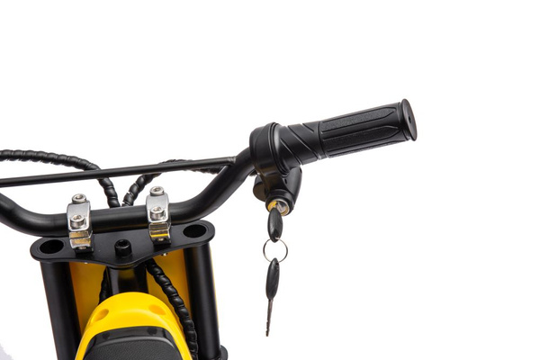 Batteriebetriebenes Motocross-Bike A9901 Gelb