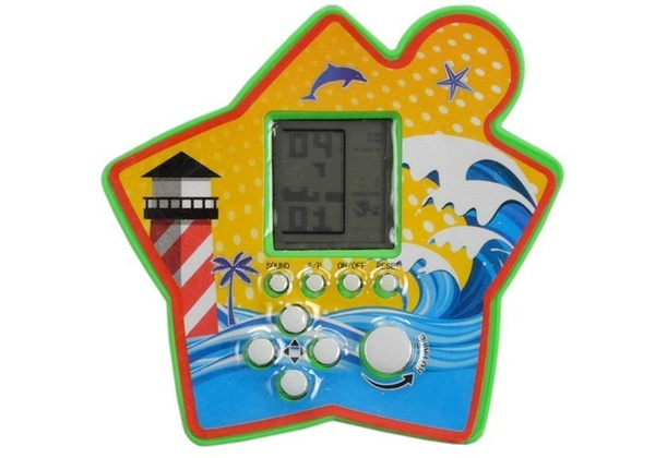 Tetris-Spiel Spielkonsole Tetris Spiel verschiedene Farben