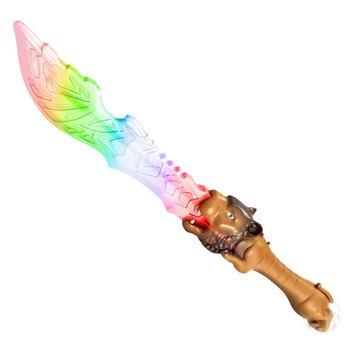 Lightsaber, Lion-Shaped Handle, Gray