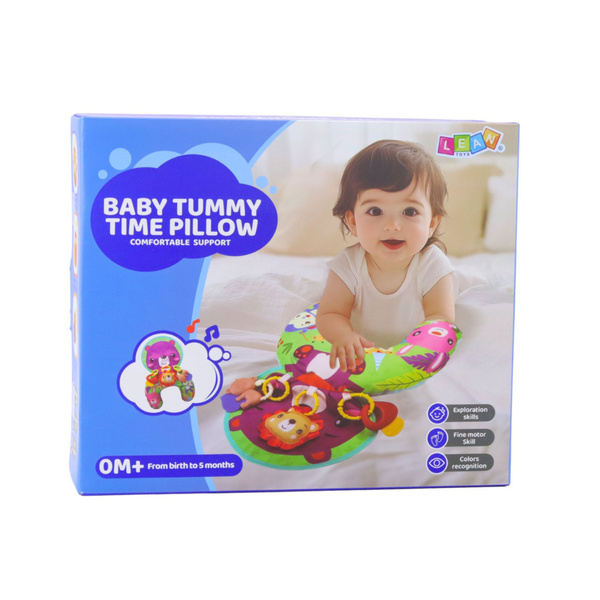 Babystützkissen Raschelmatte mit Fuchsanhängern