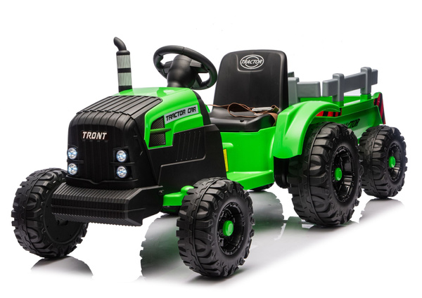 CH9959B Battery Operated Tractor with Trailer Light Green 24V