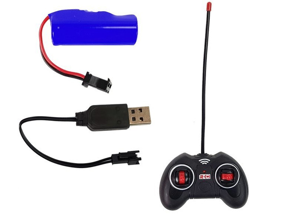 Ferngesteuerter 27 Mhz 1:48 Orange Lieferwagen