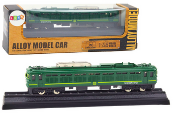 Collectible Model Train Wagon 1:48 Metal Green