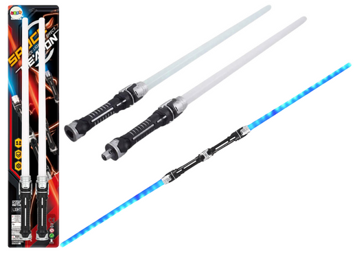 2in1 Lightsaber Set Space Light Sword with Sounds